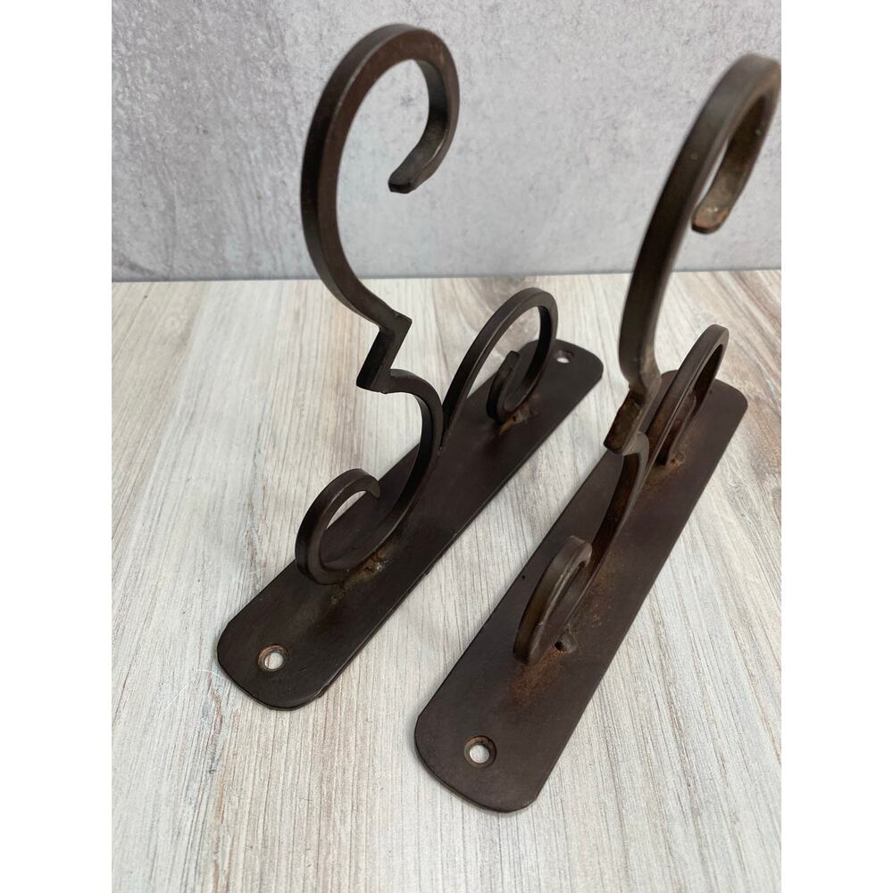 Southern Living at Home Set of 2 Drake Lantern Hook Wrought Iron Plant Hanger